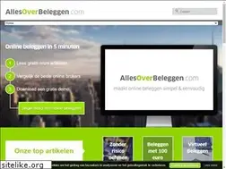 Sites similar to allesoverbeleggen.com