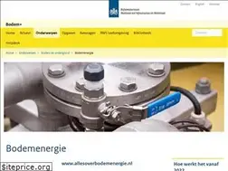 Sites similar to allesoverbodemenergie.nl