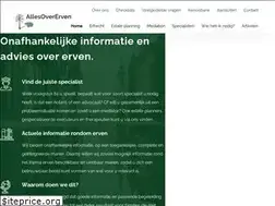 Sites similar to allesovererven.nl