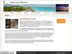Sites similar to allesovermexico.nl