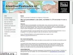 Sites similar to allesoverpostcodes.nl