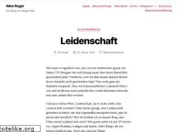 Sites similar to allesroger.net