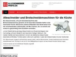 Sites similar to allesschneider-profis.de