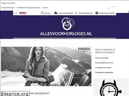 Sites similar to allesvoorhorloges.nl