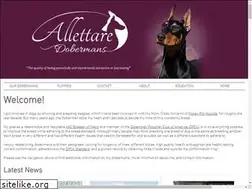 Sites similar to allettaredobermans.com