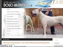 Sites similar to allevamento-dogo-argentino.it
