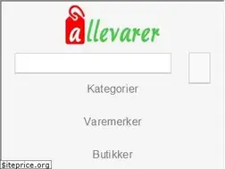 Sites similar to allevarer.no
