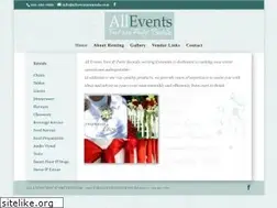 Sites similar to alleventsrentals.com