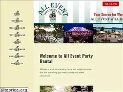 Sites similar to alleventtentrental.com