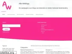 Sites similar to alleweblogs.nl