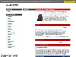 Sites similar to alleworte.de