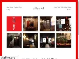 Sites similar to alley41.com