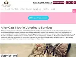 Sites similar to alleycatsvet.com