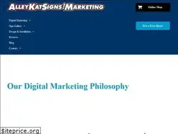Sites similar to alleykatsigns.com