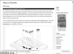 Sites similar to alleysofseattle.com