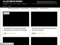 Sites similar to allezbriverugby.com