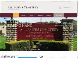 Sites similar to allfaithscemetery.org