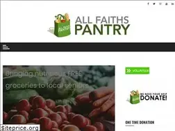 Sites similar to allfaithspantry.org