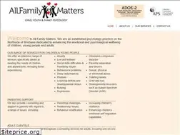 Sites similar to allfamilymatters.com.au