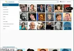 Sites similar to allfamous.org