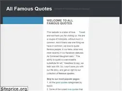 Sites similar to allfamousquotes.org