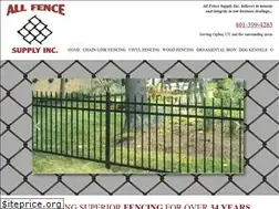Sites similar to allfencesupplyutah.com