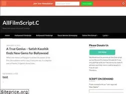 Sites similar to allfilmscript.com