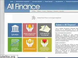 Sites similar to allfinancebg.com