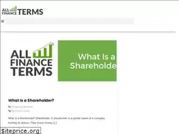 Sites similar to allfinanceterms.com