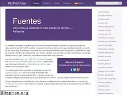 Sites similar to allfont.es