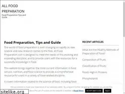 Sites similar to allfoodpreparation.com