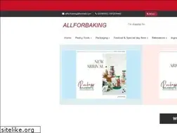 Sites similar to allforbaking.com