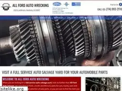 Sites similar to allfordautowrecking.com