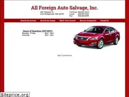 Sites similar to allforeignautosalvagema.com