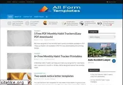 Sites similar to allformtemplates.com