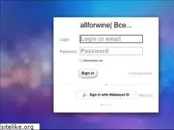Sites similar to allforwine.com