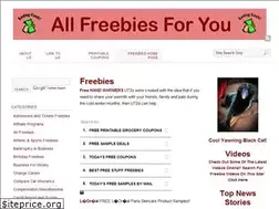 Sites similar to allfreebiesforyou.com