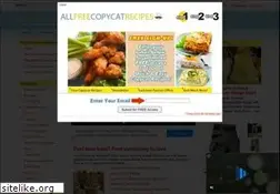 Sites similar to allfreecopycatrecipes.com