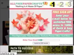Sites similar to allfreepapercrafts.com