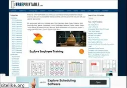 Sites similar to allfreeprintable.com
