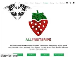 Sites similar to allfruitsripepodcast.com