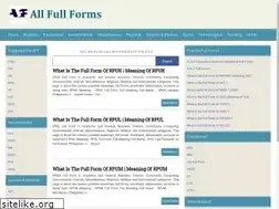 Sites similar to allfullforms.info