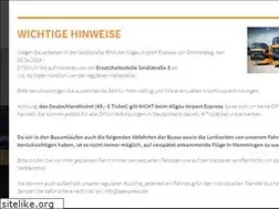 Sites similar to allgaeu-airport-express.de