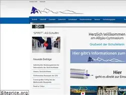Sites similar to allgaeu-gymnasium.de