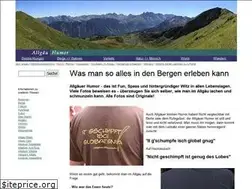 Sites similar to allgaeu-humor.de