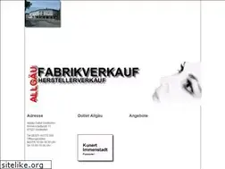 Sites similar to allgaeu-outlet.de
