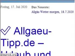 Sites similar to allgaeu-tipp.de