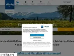 Sites similar to allgaeu-urlaubaufdembauernhof.de