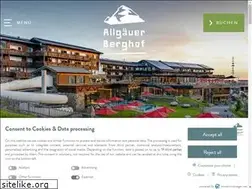 Sites similar to allgaeuer-berghof.de