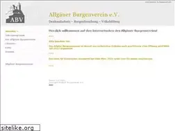 Sites similar to allgaeuer-burgenverein.de